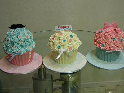 CUPCAKE? OR STUD MUFFIN? - Cake by Cakeicer (Shirley)