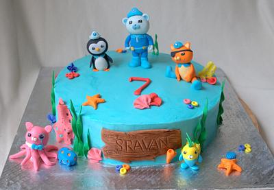 Octonauts cake - Cake by Frosted Delights