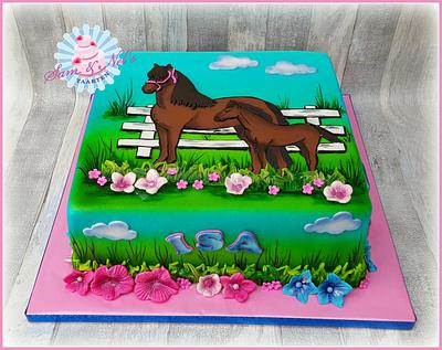 Horse cake  - Cake by Sam & Nel's Taarten