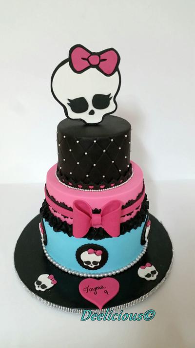 monster high cake - Cake by deelicious