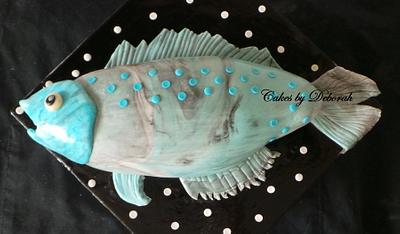 fish - Cake by cakesbydeborah