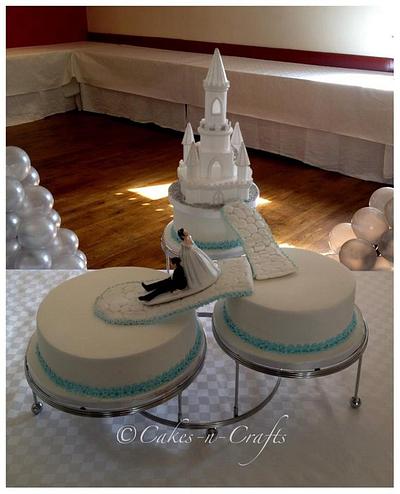 fairytale wedding cake - Cake by June milne