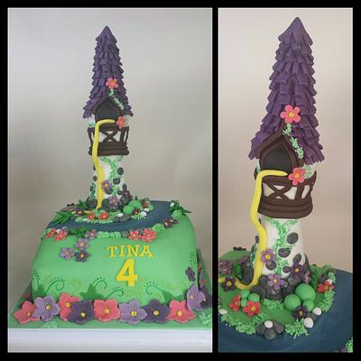 tangled cake - Cake by carla15