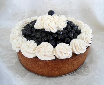 Blueberry Cheesecake - Cake by Sugar Me Cupcakes