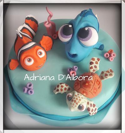 Baby Dory and Nemo  - Cake by Adriana D'Albora