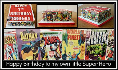 My lil super heroes cake - Cake by Beside The Seaside Cupcakes
