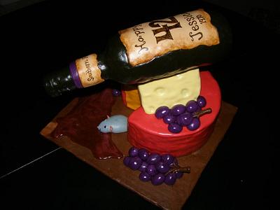 Wine and Cheese Party - Cake by Jon O'Keeffe