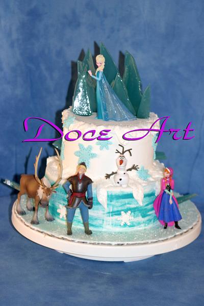 Frozen Cake - Cake by Magda Martins - Doce Art