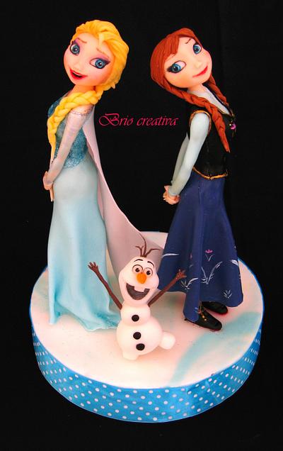 Frozen - Cake by Carmela Iadicicco (torte con brio)