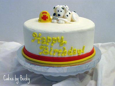 Fireman's Birthday - Cake by Becky Pendergraft