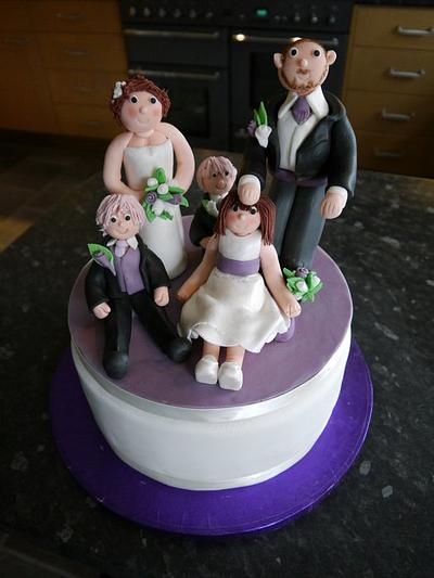 Wedding Party - Cake by Linda Anderson