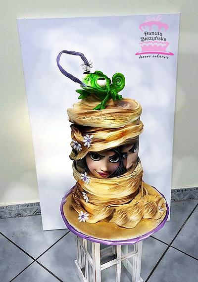 Rapunzel - Cake by danadana2