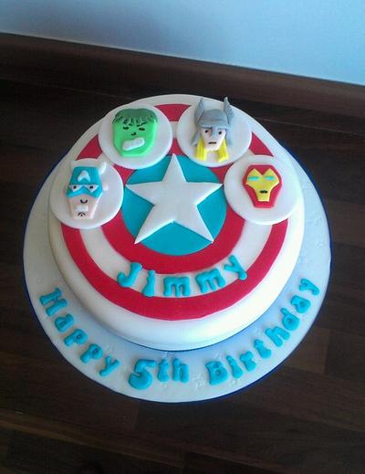 Avengers cake - Cake by Amy