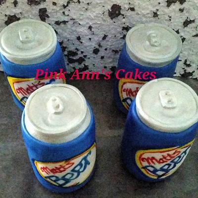 RKT Beer cans! - Cake by  Pink Ann's Cakes