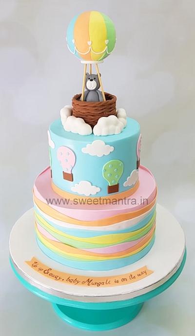Welcome Baby cake - Cake by Sweet Mantra Homemade Customized Cakes Pune