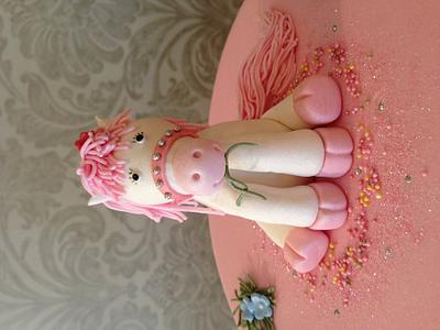 Pink pony!! - Cake by Nina Stokes