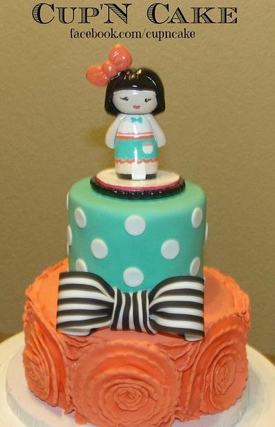 Harajuku girls style cake - Cake by Danielle Lechuga