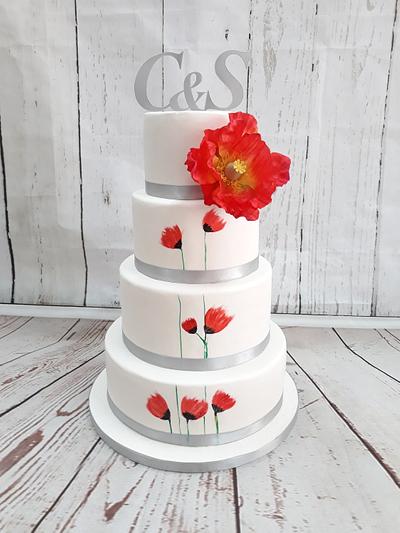 Modern Wedding cake - Cake by Michela CAKE ART