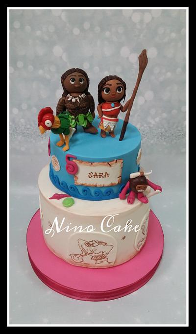 Moana Cake - Cake by NinoCakes