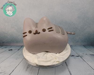 Pusheen 3D cake - Cake by DeOuweTaart