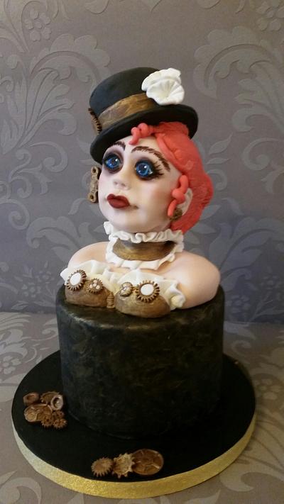 Steampunk lady - Cake by Birgit