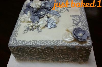 Silver Wedding Annivesary - Cake by Sato Seran