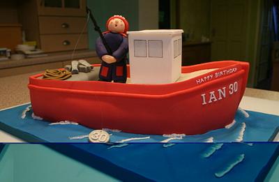 Fishing Boat - Cake by Ice, Ice, Tracey
