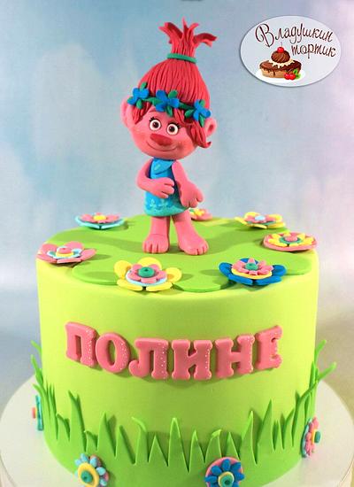 the trolls rose - Cake by Влада 