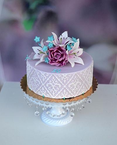 Birthday cake - Cake by majalaska
