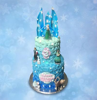 Frozen Cake - Cake by MsTreatz