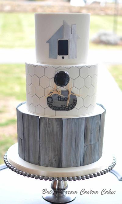 Home Themed Cake - Cake by Elisabeth Palatiello