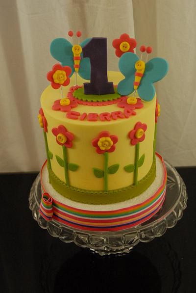 1st Bithday - Cake by Sugarpixy