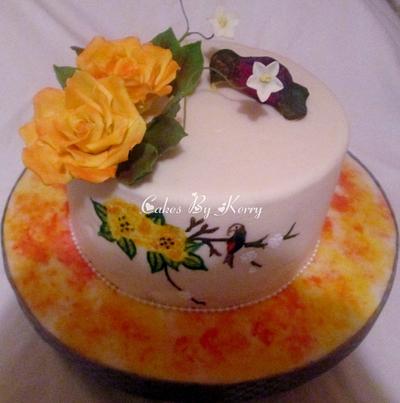 Handpainted Cake - Cake by kmac