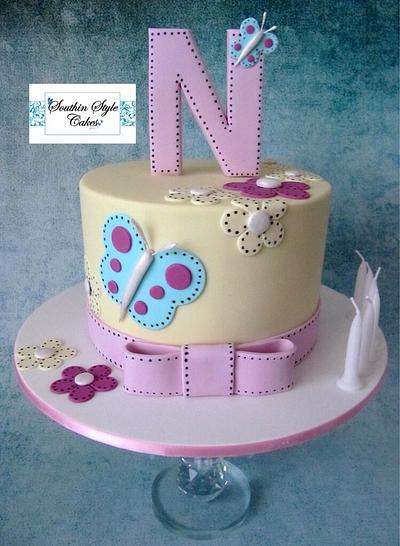 Butterfly cake - Cake by Southin Style Cakes