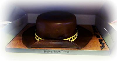 Cowboy hat - Cake by Shelly's Sweet Things