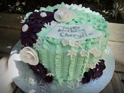Seafoam  - Cake by The Cakery 