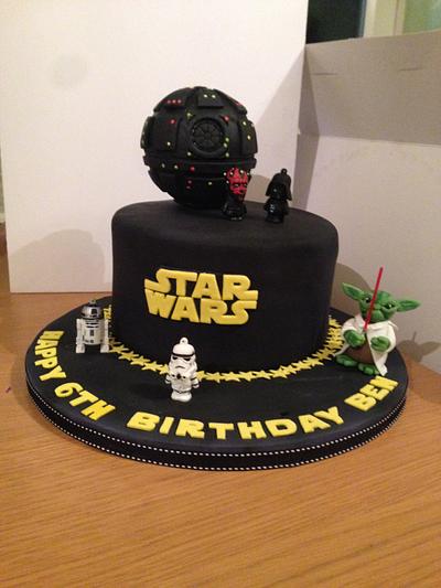 Star Wars Cake - Cake by Dinkyscakes