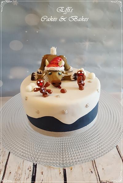 Rudi the Reindeer  - Cake by Effi's Cakes & Bakes 