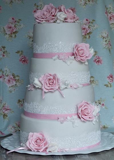 Wedding Vintage Cake - Cake by Agnes Linsen
