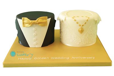 Wedding Anniversary Cake - Cake by Boutique Cakery