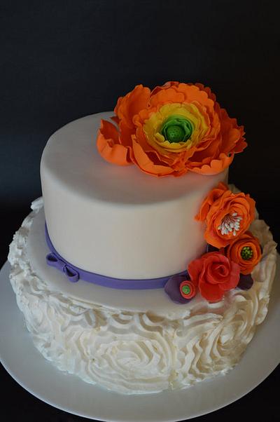  Birthday Flowers - Cake by Pavlina Govedarova