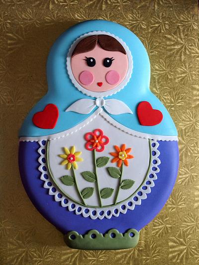 Matryoshka doll - Cake by StuckOnTheFarm