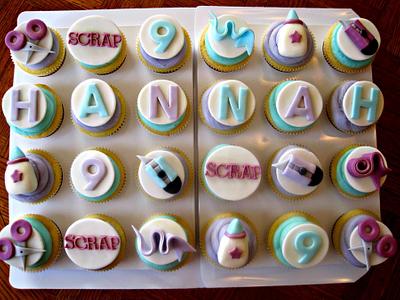 Scrapbooking Cupcakes! - Cake by Renee Daly