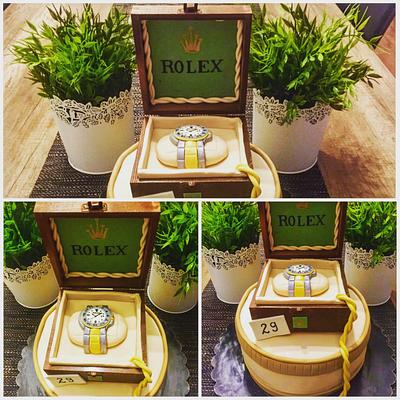 Rolex cake - Cake by Dolce Follia-cake design (Suzy)