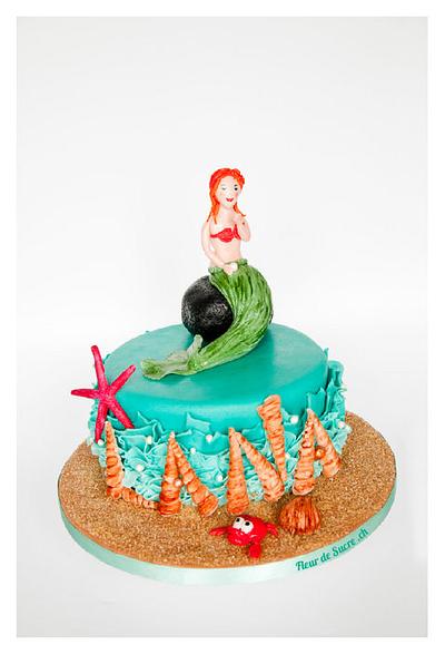 Mermaid Cake - Cake by Fleur de Sucre