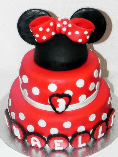 cake minnie - Cake by cendrine