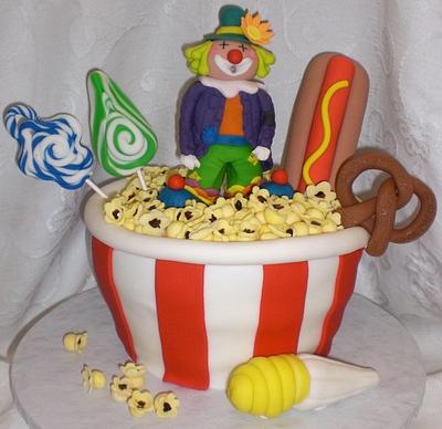 Carnival Cake - Cake by Maggie Rosario