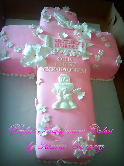 Communion Cake - Cake by Maria Cazarez Cakes and Sugar Art