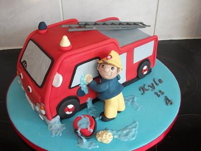 Fireman Sam - Cake by jackie1256