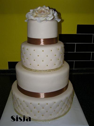 Wedding cake - Cake by sisja